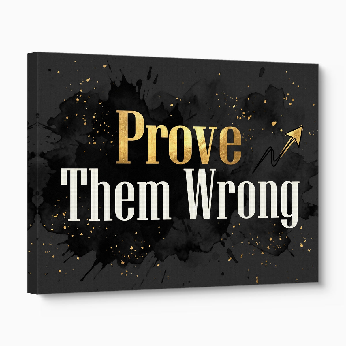 Golden Prove Wrong — golden prove wrong angled flush print