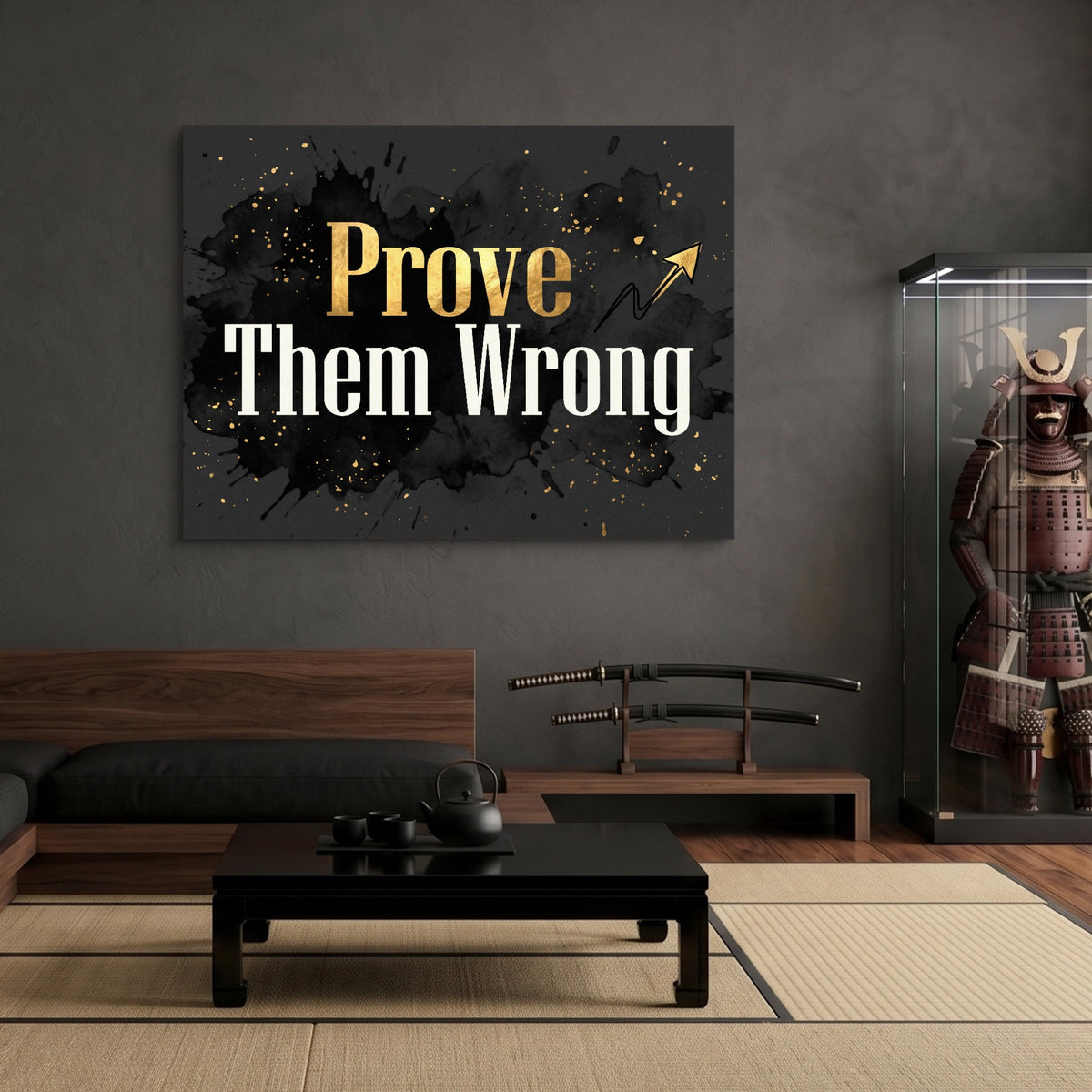 Golden Prove Wrong — golden prove wrong sq samurai den 1land flush print