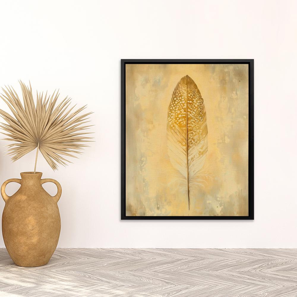 Golden Quill - Luxury Wall Art