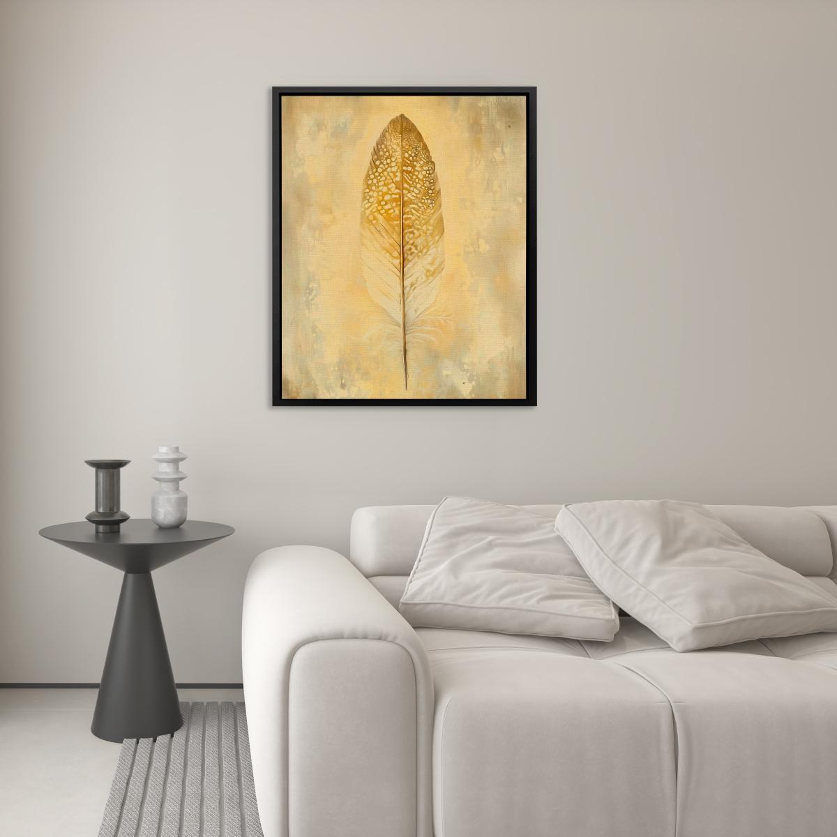 Golden Quill - Luxury Wall Art