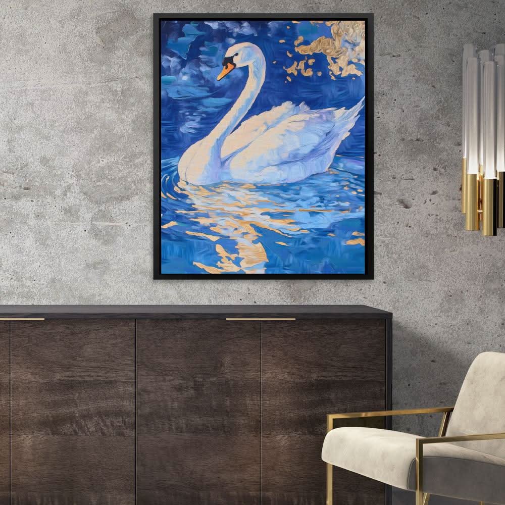 Golden Reflections - Luxury Wall Art