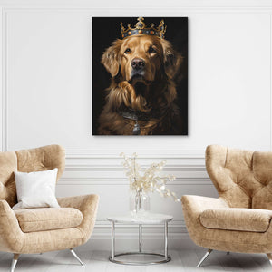 Golden Royalty - Luxury Wall Art