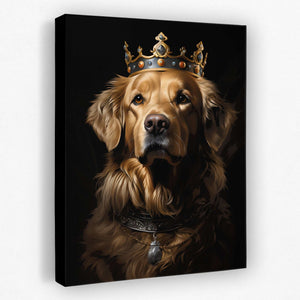 Golden Royalty - Luxury Wall Art