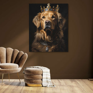 Golden Royalty - Luxury Wall Art