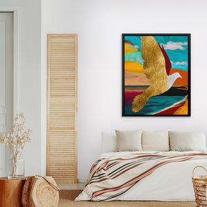 Golden Seagull Soaring — Golden Seagull Soaring New   Port Nice Bedroom 93