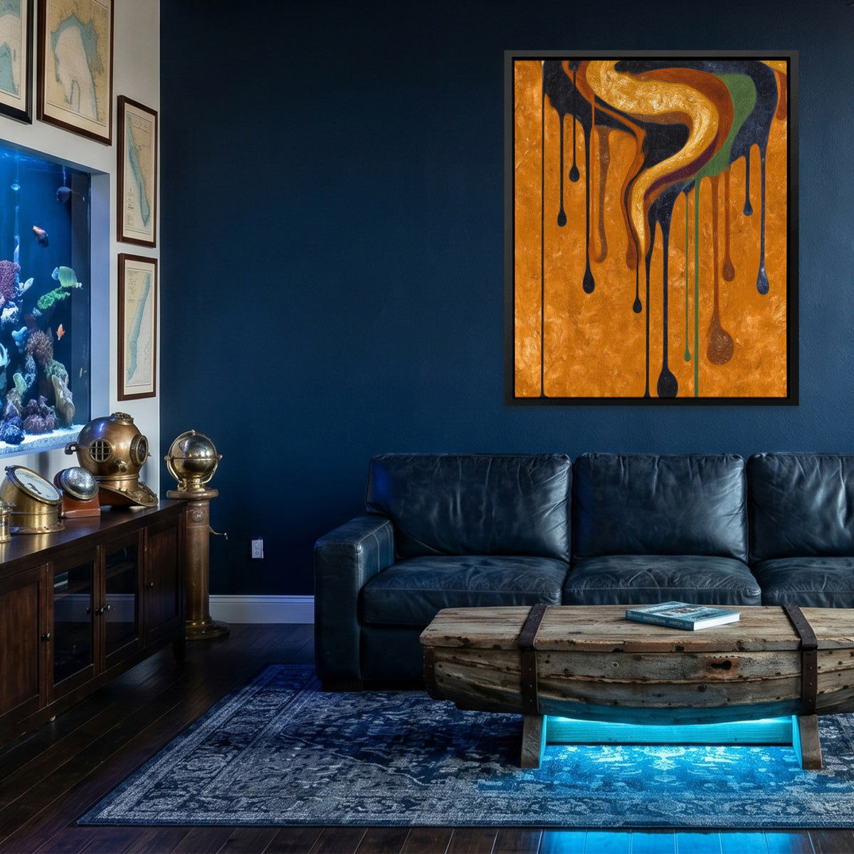Golden Serpent Dripping — Golden Serpent Dripping Underwater Den Port 184