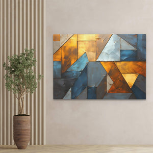 Golden Shade - Luxury Wall Art