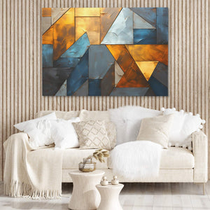 Golden Shade - Luxury Wall Art