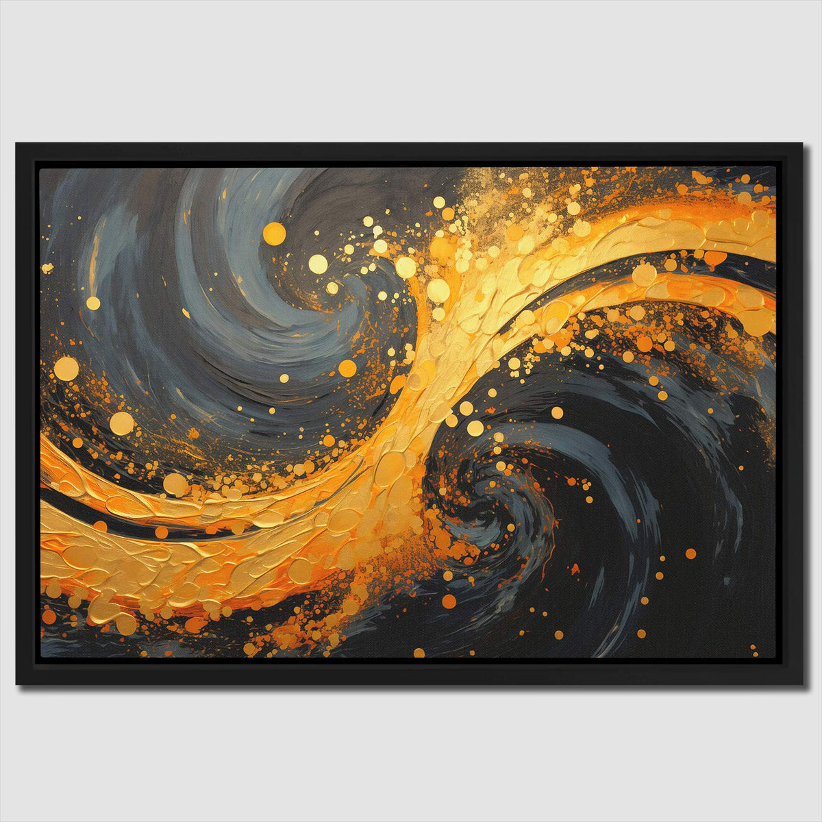 Golden Shimmer - Luxury Wall Art