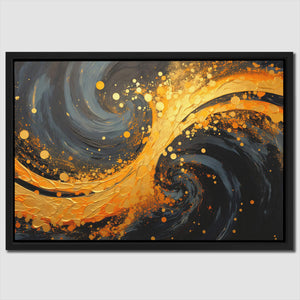 Golden Shimmer - Luxury Wall Art