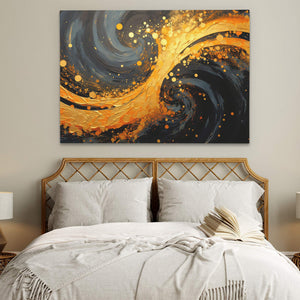 Golden Shimmer - Luxury Wall Art