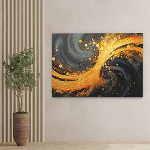 Golden Shimmer - Luxury Wall Art