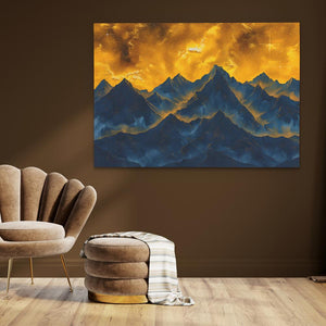 Golden Sky - Luxury Wall Art