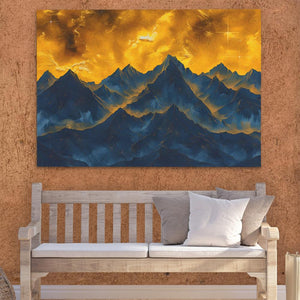 Golden Sky - Luxury Wall Art