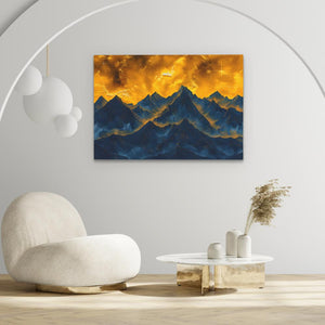 Golden Sky - Luxury Wall Art