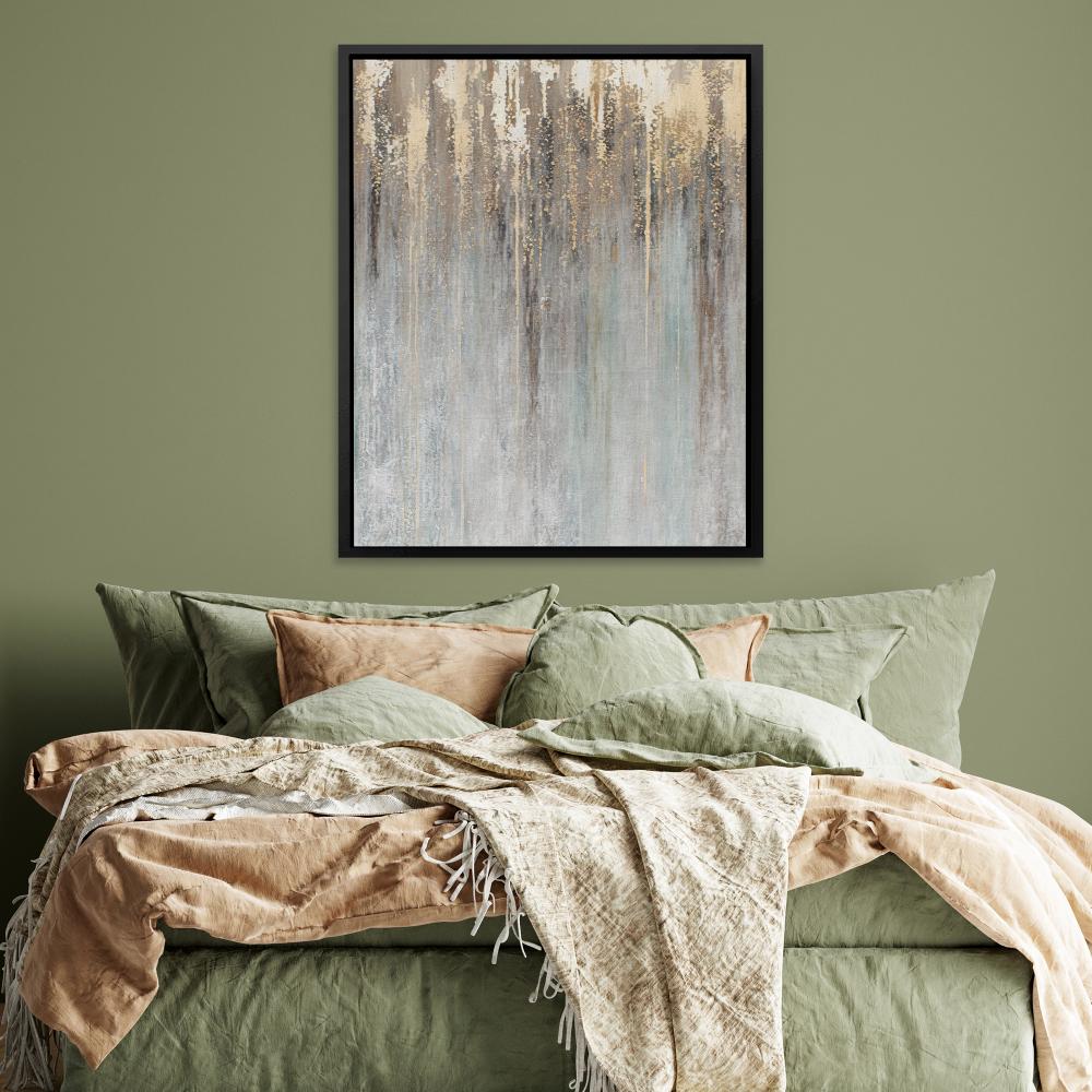 Golden Smudges - Luxury Wall Art