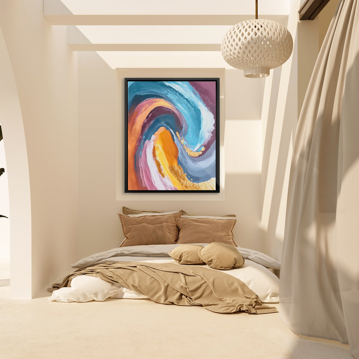 Golden Swirl Organic — Golden Swirl Organic Bali Bedroom 5