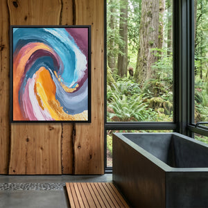 Golden Swirl Organic — Golden Swirl Organic Outdoor Bathroom Log Port 131