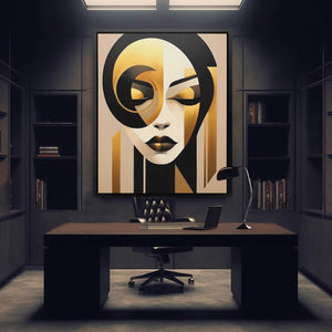 Golden Vision - Luxury Wall Art