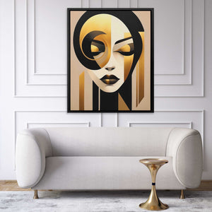 Golden Vision - Luxury Wall Art