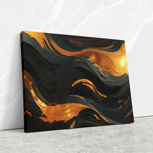 Golden Vortex - Luxury Wall Art