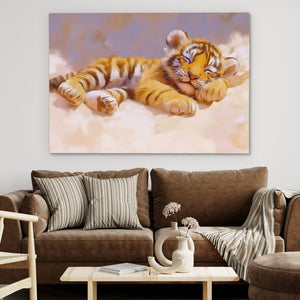 Golden Whiskers - Luxury Wall Art