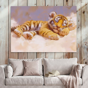 Golden Whiskers - Luxury Wall Art