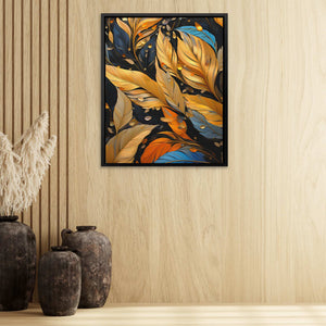 Golden Wingtips - Luxury Wall Art