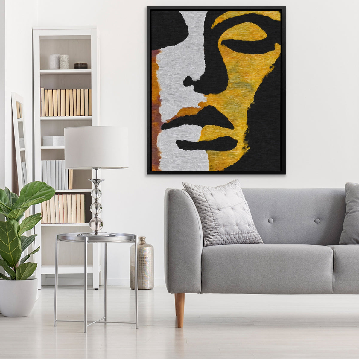 Golden Woman Silhouette — Golden Woman Silhouette Window Light V2 290