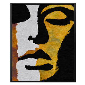 Golden Woman Silhouette — Golden Woman Silhouette Front Facing Portrait2 26