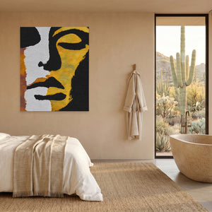 Golden Woman Silhouette — Golden Woman Silhouette Desert Home Port 4