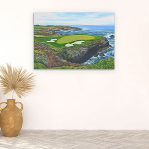 Golf Course on the Ocean - Luxury Wall Art