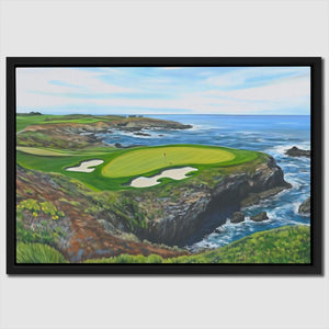 Golf Course on the Ocean - Luxury Wall Art