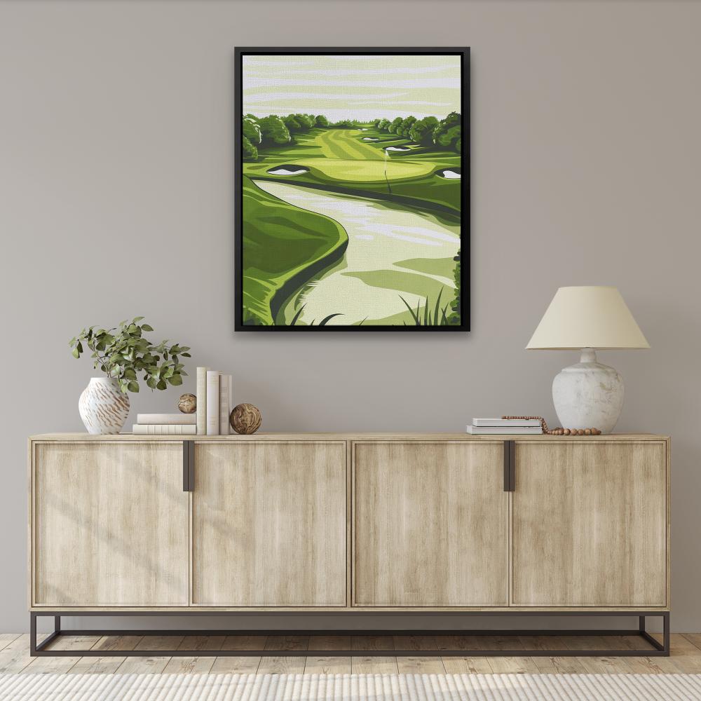 Golfing Retreat - Luxury Wall Art