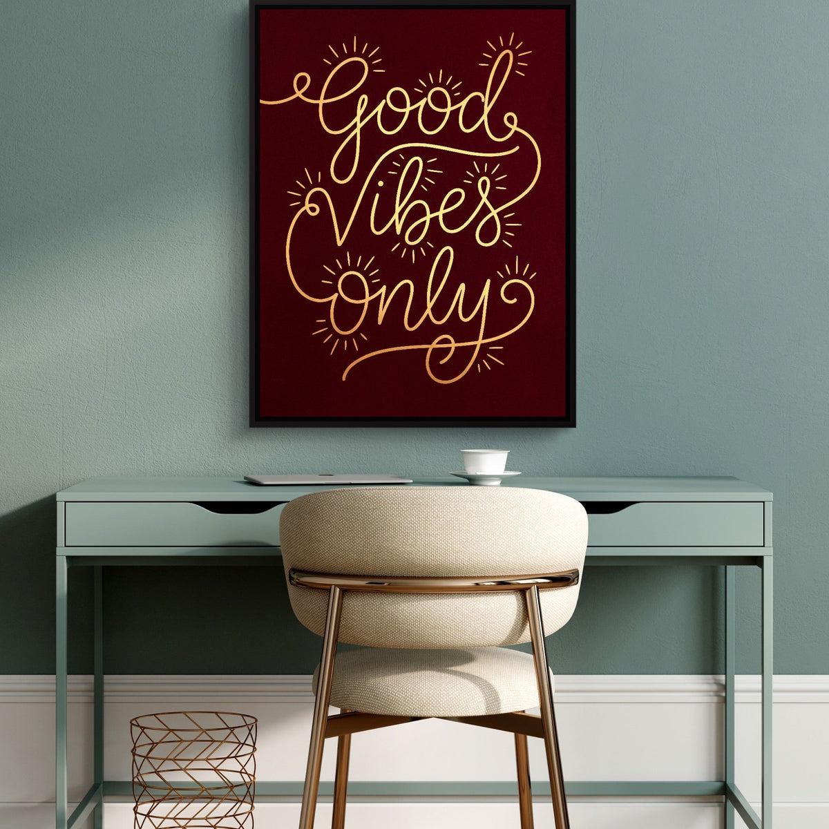 Good Vibes Only - Luxury Wall Art
