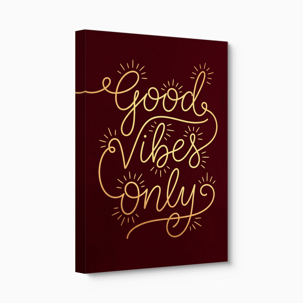 Good Vibes Only - Luxury Wall Art