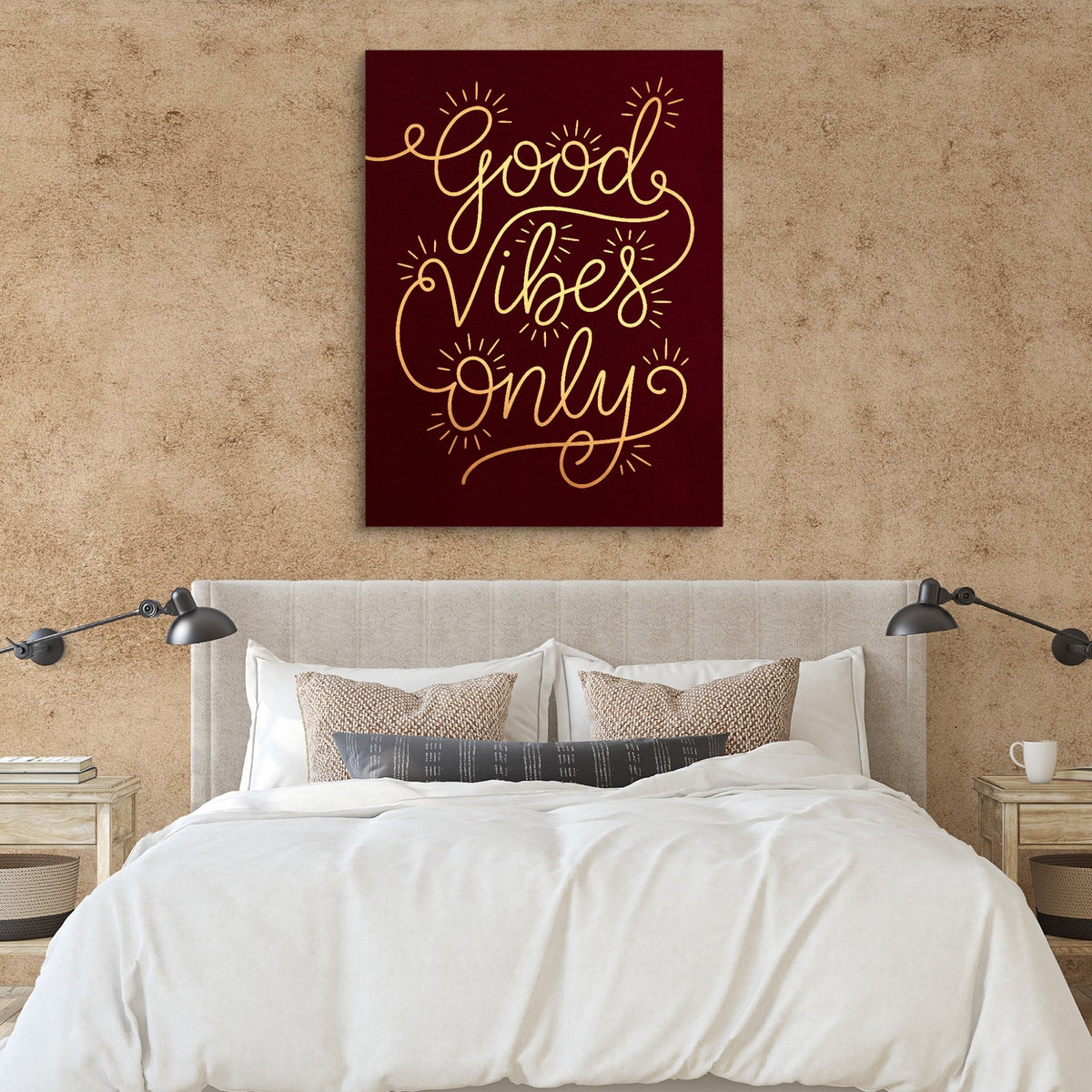 Good Vibes Only - Luxury Wall Art