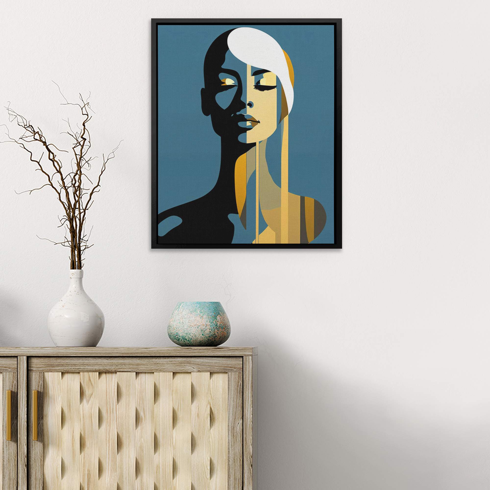 Graceful Muse - Luxury Wall Art