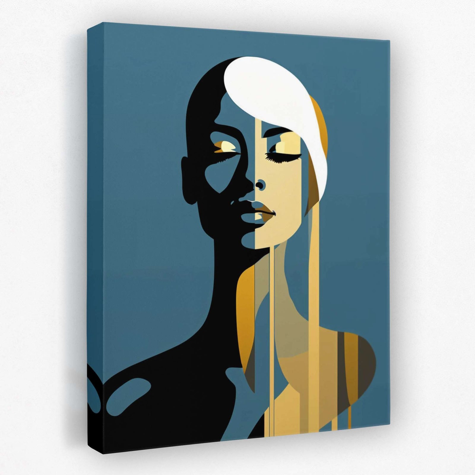 Graceful Muse - Figure Canvas Wall Art