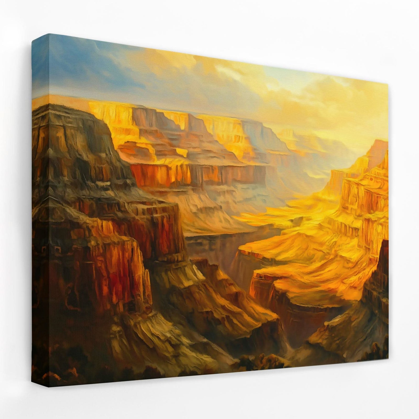 Grand Canyon Sunset - Landscapes Canvas Wall Art