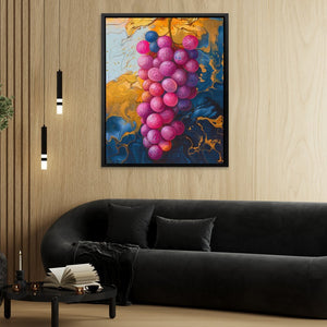 Grapes of Beauty - Luxury Wall Art