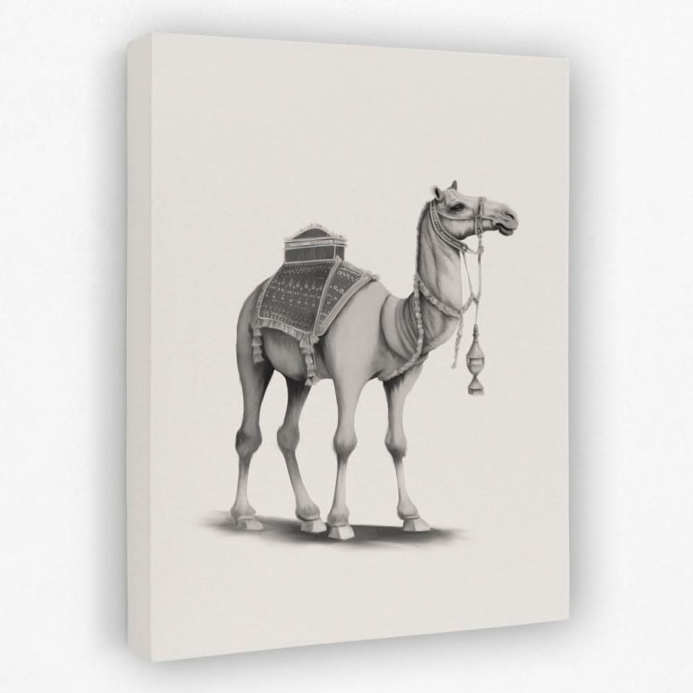 Graphic Camel - Animals Canvas Wall Art