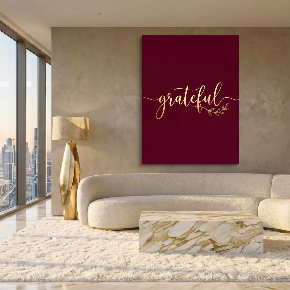 Grateful — grateful sq white gold lux 1port flush print