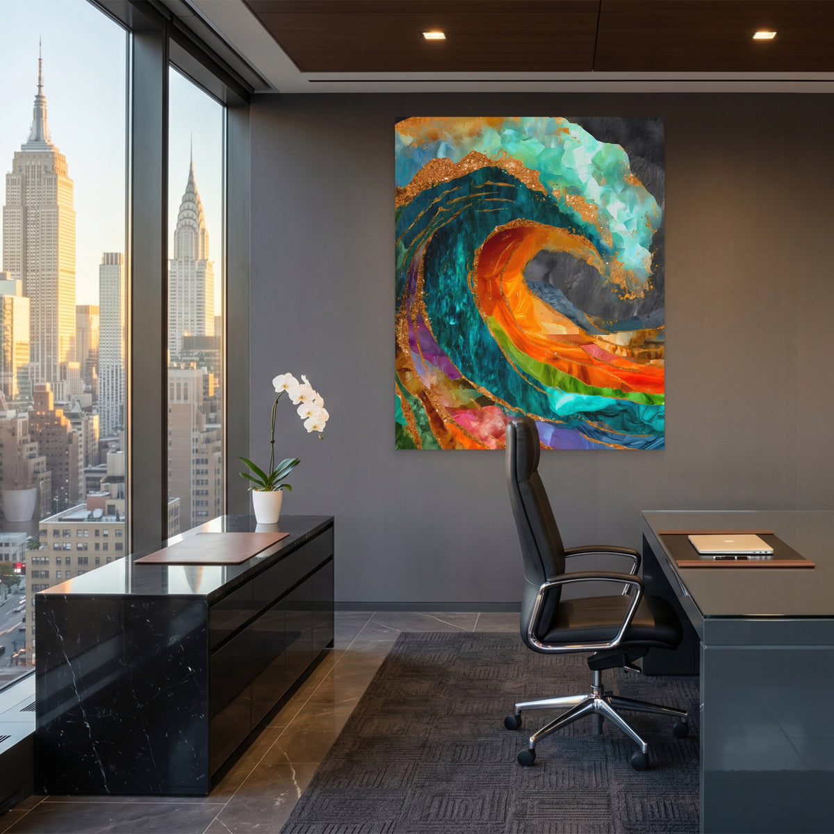 Great Wave Reimagined — Great Wave Reimagined Office View Port 96