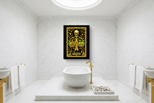 Greed's Grasping Hand — greed's grasping hand luxury bathroom interior 2 1port framed black