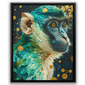 Green Monkey - Luxury Wall Art