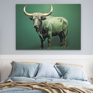 Green Ox - Luxury Wall Art