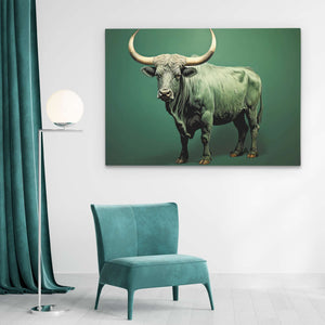 Green Ox - Luxury Wall Art