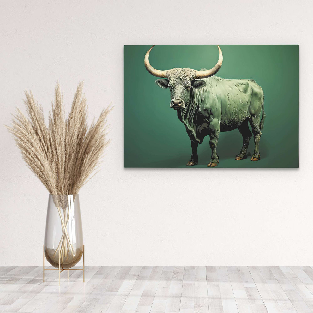 Green Ox - Luxury Wall Art