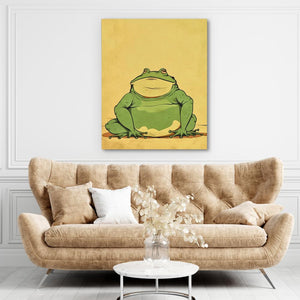 Green Ponderer - Luxury Wall Art